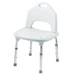 MOEN Home Care Plastic Adjustable Shower Chair in White DN7060