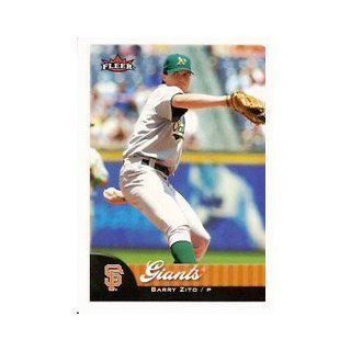 2007 Fleer #109 Barry Zito Sports Collectibles