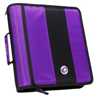 Case it Zipper Binder   Purple (2)