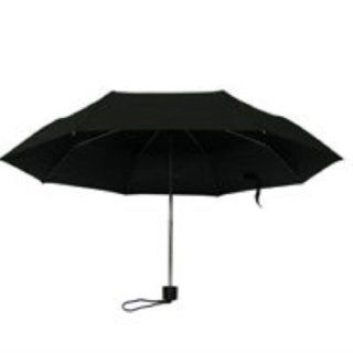 Homebasix Rain Umbrella Mini 19.5" Black 123