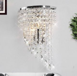 Gorgeous K9 Crystal Wall Lights Modern Lamps Fashion Mirror Lighting Fixture New 110 V   Wall Porch Lights  