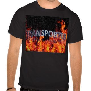 Shrink Proof Black Cotton T Tran Sporter T shirt