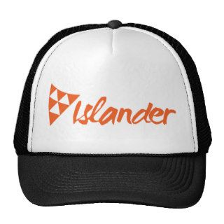 Islander Trucker Cap Black Mesh Hat