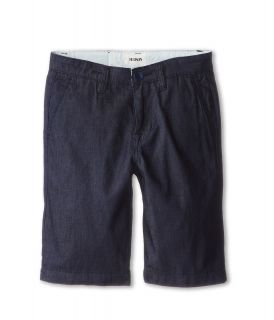Hudson Kids Chambray Slit Pocket Short Boys Shorts (Blue)