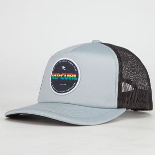 Retro Rides Mens Trucker Hat Silver One Size For Men 241474140