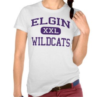 Elgin   Wildcats   Elgin High School   Elgin Texas T shirt