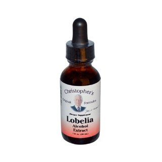 Lobelia Extract Alcohol Base Dr. Christopher 1 oz Liquid Health & Personal Care
