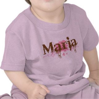 Cute Girls Name Maria Baby Tee shirt