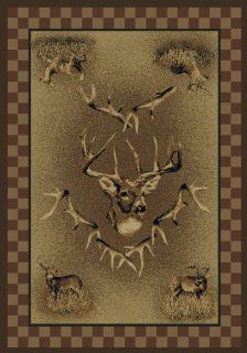 WHITE TAIL RIDGE Rug from the MARSHFIELD GENES Collection (94 x 126) by United Weavers   Area Rugs
