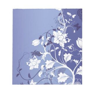 gorgeous fashion flower memo notepad