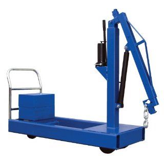 Vestil CBFC 1000 Steel Counter Balanced Floor Crane, 1000 lbs Capacity, 117 3/8" Length x 24 13/16" Width x 62 5/16" Height Lifting Cranes