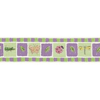 The Wallpaper Company 6.83 in. x 15 ft. Multi Colored Busy BeeS Border WC1285003