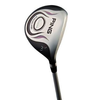 Ping Rhapsody Ladies Right Handed 3 Wood 18 Degrees Ping ULT 129 Ladies Flex Shaft (Right, Graphite, Ladies, 18 Degrees)  Sports & Outdoors