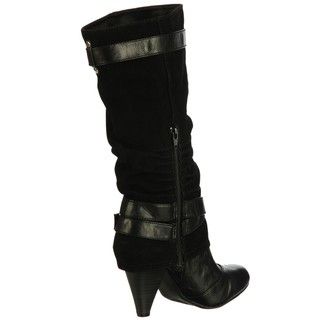 Fergalicious Women's 'Cashia' Black Knee high Boots FINAL SALE Fergie Boots