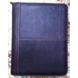 Solo Vintage Collection Colombian Leather Padfolio for iPad, Fits Generations 1 4, with 5 x 8 Inch Note Pad, Espresso (VTA131 3U6) Computers & Accessories