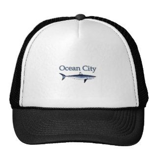 Ocean City Maryland Logo (mako shark) Trucker Hat