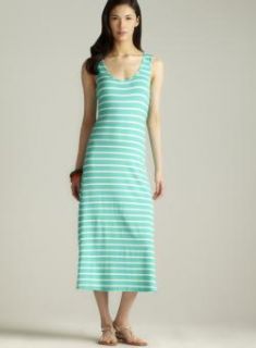 MSK Aqua Striped Maxi Dress MSK Casual Dresses