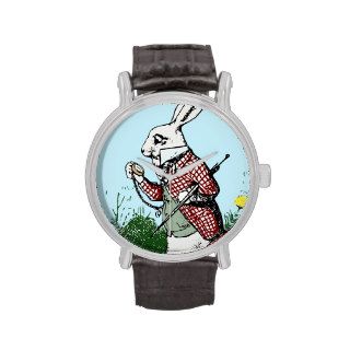 Alice in Wonderland Pocketwatch watch White Rabbit