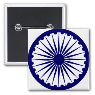 Ashoka Chakra, India flag Pins