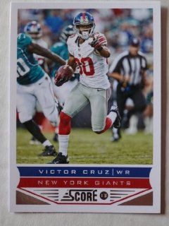 2013 Score #139 Victor Cruz Trading Card in a Protective Case   New York Giants Sports Collectibles