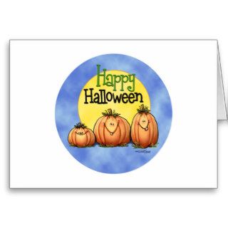Happy Halloween Pumpkin Patch Greeting Cards