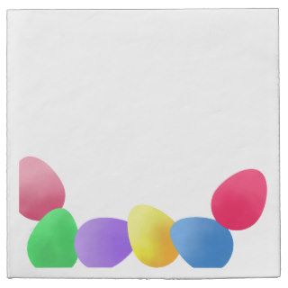 Dyed Easter Eggs With Changeable background color Disposable Napkins