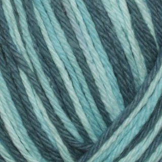 Peaches & Crme Variegated Worsted Cotton Yarn (139) Teal Ombre By The Each