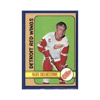 1972 73 Topps #141 Alex Delvecchio DP   EX MT Sports Collectibles