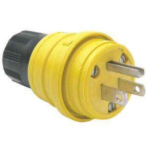 Pass & Seymour 15 Amp 125 Volt with Watertight Plug 14W47 