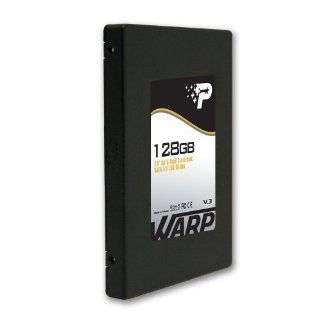 Patriot PE128GS25SSDR3 Warp v3 128GB 2.5 Inch Solid State Drive with 240MB/S Read Electronics