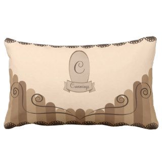 Elegant Monogram Pillows (rectangle)