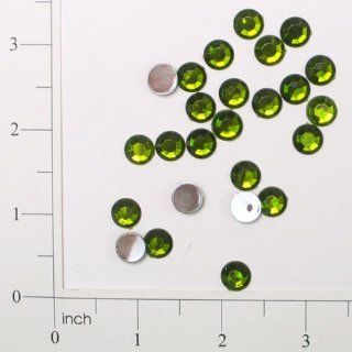 Dazzling Jewels   Olive Green   9mm   144 pcs.   Olive