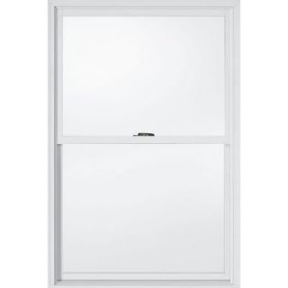 JELD WEN W 2500 Series Tradition Double Hung, 38 1/8 in. x 57 1/4 in., Primed Wood with LowE Glass S62621