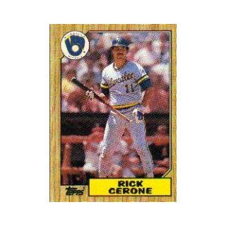 1987 Topps #129 Rick Cerone Sports Collectibles
