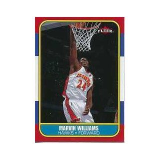 2006 07 Fleer 1986 87 20th Anniversary #129 Marvin Williams Sports Collectibles