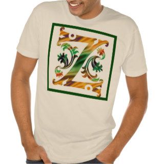 Vintage Initial Z   Monogram Z Shirts