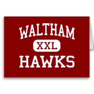 Waltham   Hawks   High   Waltham Massachusetts Cards