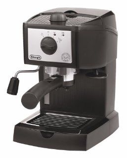 DeLonghi espresso / cappuccino maker black x silver EC152J Combination Coffee Espresso Machines Kitchen & Dining