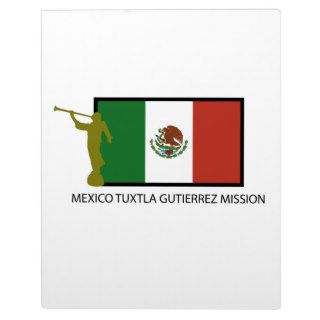 MEXICO TUXTLA GUTIERREZ MISSION LDS CTR DISPLAY PLAQUES