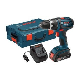 Bosch 18 Volt Lithium Ion 1/2 in. Cordless Drill/Driver Kit DDS181 102L