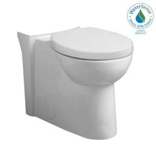 American Standard Studio Right Height 1.6 GPF Round Front Toilet Bowl Only in White 3053.120.020
