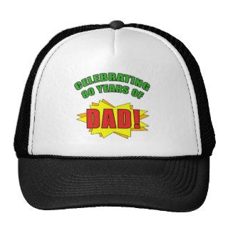 Celebrating Dad's 80th Birthday Mesh Hat