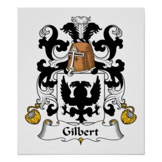 Gilbert Family Crest Posters