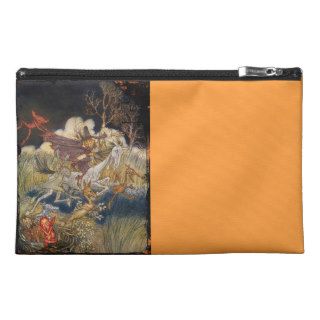 Witch and Sprites on Horseback Travel Accessory Bag