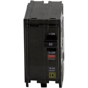 Square D by Schneider Electric QO 60 Amp Two Pole Circuit Breaker QO260CP