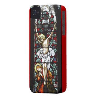 Crucifixion (Stained Glass) Case iPhone 4 Cover