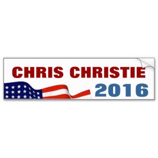 Chris Christie 2016 Bumper Stickers