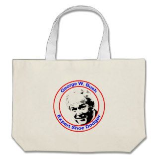 George W. Bush Expert Shoe Dodger Canvas Bags