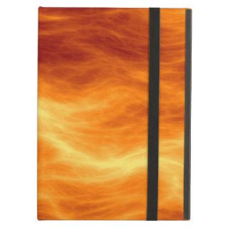 Fiery Water Red Orange and Yellow Background iPad Folio Case