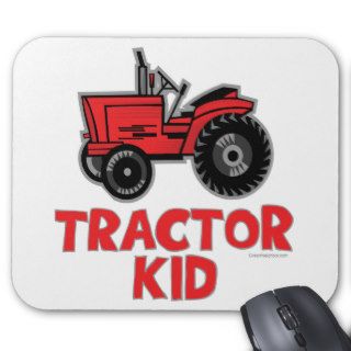 Tractor Kid Mouse Pad